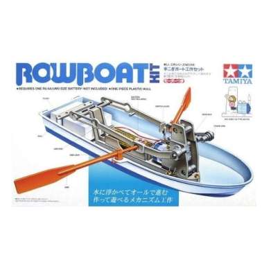 Tamiya 70114 Конструктор-Лодка-Row Boat