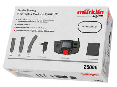 Marklin29000 Цифровой Стартовый комплект с Mobile станцией 120В и 230В, H0