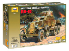 ЗВЕЗДА3617 Советский бронеавтомобиль "БА-10" 1/35