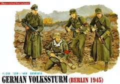 Dragon6020Д Солдаты German volkssturm Berlin 1945 1/35