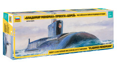 ЗВЕЗДА9058 Российская атомная подводная лодка "Владимир Мономах" проекта "Борей" 
