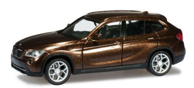 Herpa034340-002 BMW X1, marrakesh brown metallic 1/87