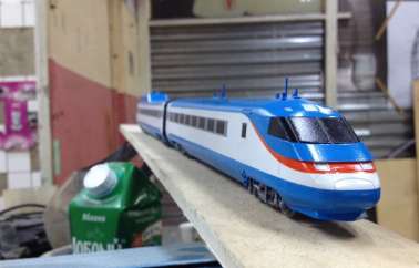 Модель поезда "Сокол"