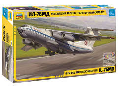 ЗВЕЗДА7011 Российский военно-транспортный самолет "Ил-76МД" 1/144