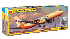 ЗВЕЗДА7031 Грузовой самолет  Ту-204-100С 1/144