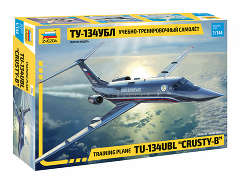ЗВЕЗДА7036 Учебно-тренировочный самолет Ту-134 УБЛ 1/144