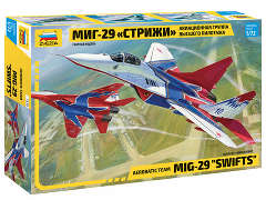 ЗВЕЗДА7310 Самолет "МиГ-29 Стрижи" 1/72