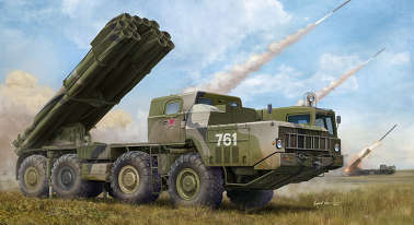 Trumpeter01020 Модель для сборки: РСЗО Russian 9A52-2 Smerch-M multiple rocket launcher of RSZO 1/35