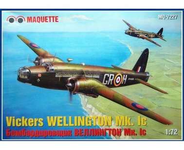 MSD7227 Модель для сборки: Бомбардировщик Vickers Wellington Mk.Ic 1/72