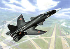 ЗВЕЗДА7215ПН Самолет Су-47 Беркут