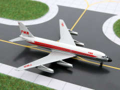 Gemini Jets535 Модель самолета TWA Convair CV-880 "Delivery Colors", 1/400