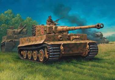 03116 Танк PzKpfw VI Tiger, 1:72, (3) (c 8-ми лет)