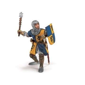 70023 Рыцарь-пехотинец с булавой (синий), SCHLEICH