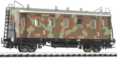 L327398 Пассажирский вагон военный