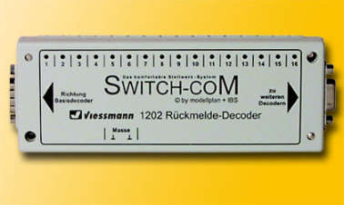 Viessmann1202 Switch-com декодер обратной связи