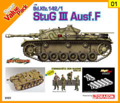 Dragon 9101 Танк Sd.Kfz.142/1 StuG.III Aust.F, 1:35