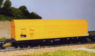 Пересвет3632 Вагон для перевозки стали в рулонах Shis, DB-Cargo,  эп.V TT