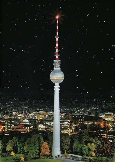 Faller130966 Телевизионная башня в Берлине