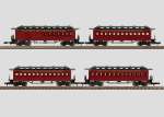 87910 Набор пассажирских вагонов "Американских раритеты" D&RGW,Marklin
