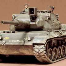 Tamiya35064 Западно-германский танк Leopard c 105 мм. пушкой 1/35