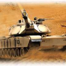 0817 Танк "Abrams M1A2" радиоуправл 1/16