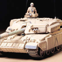 35154 Английский танк CHALLENGER 1 (Mk.3) с 2-я фигурами танкистов (1:35), Tamiya