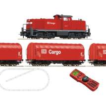 Roco51222 Цифровой стартовый набор "Грузовой поезд BR294 DB Cargo" (1:87)