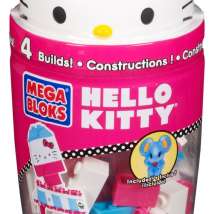 Mega Bloks 10950(10951) набор Hello Kitty в тубусе в ассорт.