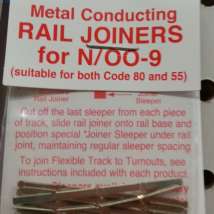 Peco SL-310 Rail Joiners, Nickel silver