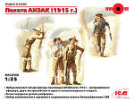 ICM35685 Пехота АНЗАК (1915г.), (4 фигуры)