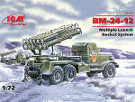 ICM72591 БM-24-12, реактивная система залпового огня