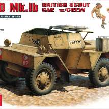 Miniart MA35067 Британский бронеавтомобиль Динго Mk.IB, 1:35