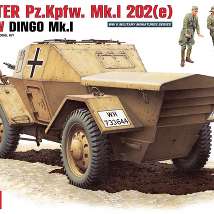 Miniart MA35082 Бронеавтомобиль Pz.Kmpf.Mk.I202 с экипажем, 1:35