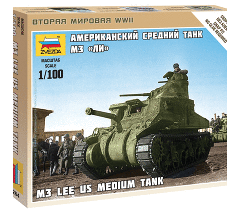 ЗВЕЗДА 6264 Американский танк Ли, 1:100
