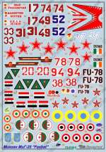 BegemotDecals72-015 Декаль для Микоян МиГ-25 1/72