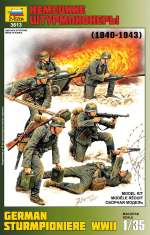 ЗВЕЗДА3613 Немецкие штурмпионеры 1/35