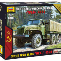 ЗВЕЗДА7417 Советский армейский грузовик "Урал" 4320