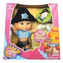 30110 Кукла Cutiz Baby Club-Jamie Пиратка Карибского моря 24/48