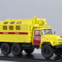 SSM1101 Масштабная модель: ЗИЛ-131 кунг аварийная служба 1/43
