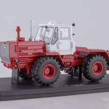 SSM8011 Масштабная модель: Трактор Т-150К (серо-красный) 1/43
