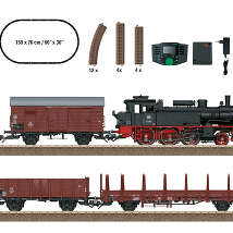Trix21528 Цифровой стартовый набор: Грузовой поезд Era III DCC decoder MFX H0