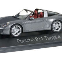 Herpa071154 Автомобиль Porsche 911 Targa 4, achatgrey metallic 1/43