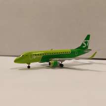 Herpa530866 Модель Самолета Embraer E170 - new colors - VQ-BBO S7 Airlines 1/500