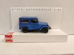 BUSCH43013 Автомобиль 1960 Toyota Land Cruiser J4 Hardtop SUV - Assembled 1/87