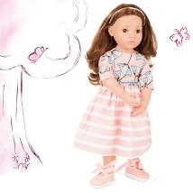 Gotz2066066 Кукла Софи, шатенка в летнем платье,50 см