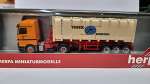 Herpa144742 Грузовик Mercedes-Benz Actros M 08 полноприводный 3-х осный тягач 1/87