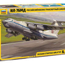 ЗВЕЗДА 7011 Российский военно-транспортный самолет "Ил-76МД", 1:144