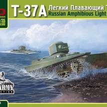 MSD3566 Модель для сборки: Легкий плавающий танк Т-37А 1/35
