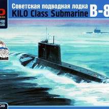 MSD4008 Модель для сборки: Подводная лодка Б-806 1/400