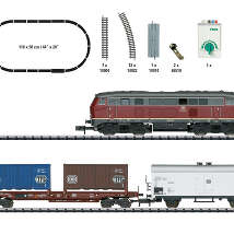 Trix11146 Стартовый набор: "Грузовой поезд немецкой железной дороги" Тепловоз серии 216 Era IV N